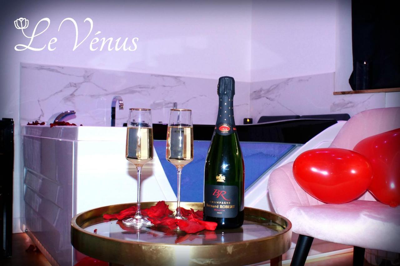 Le Venus - Appartement Spa Privatif Balneo Sauna 디종 외부 사진